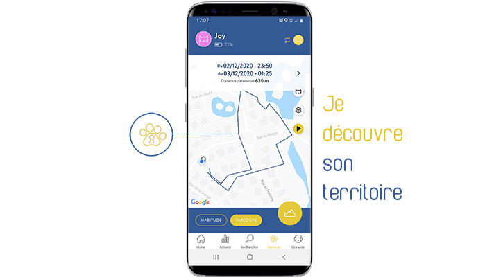 le collier gps feelloo application avis