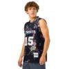 Maillot de basket Black Flowers