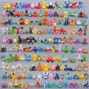 lot de 144 mini figurines pokémon