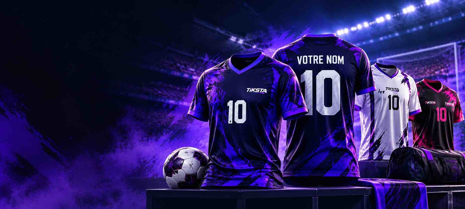 maillot football personnalisé tiksta Maillot sport Big blue